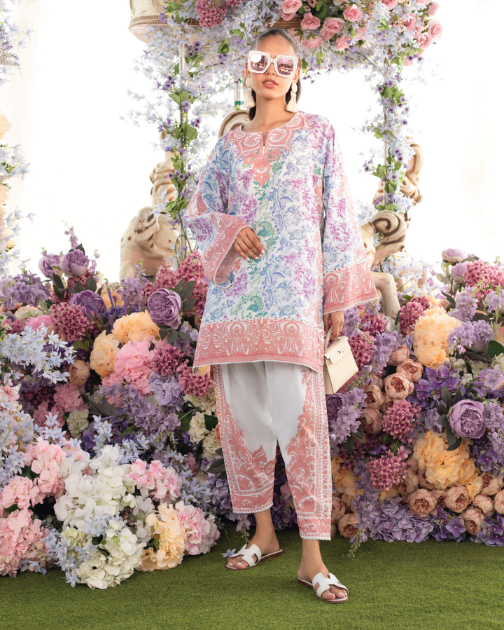 Women's Multi Color Soft Bsy Crepe Printed Co-Ord Sets