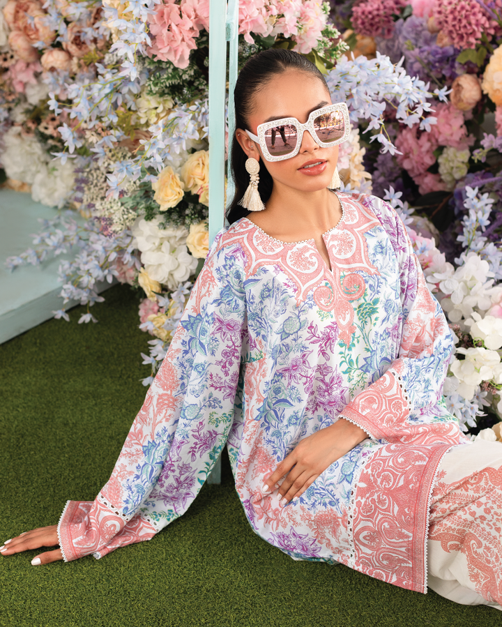 Women's Multi Color Soft Bsy Crepe Printed Co-Ord Sets