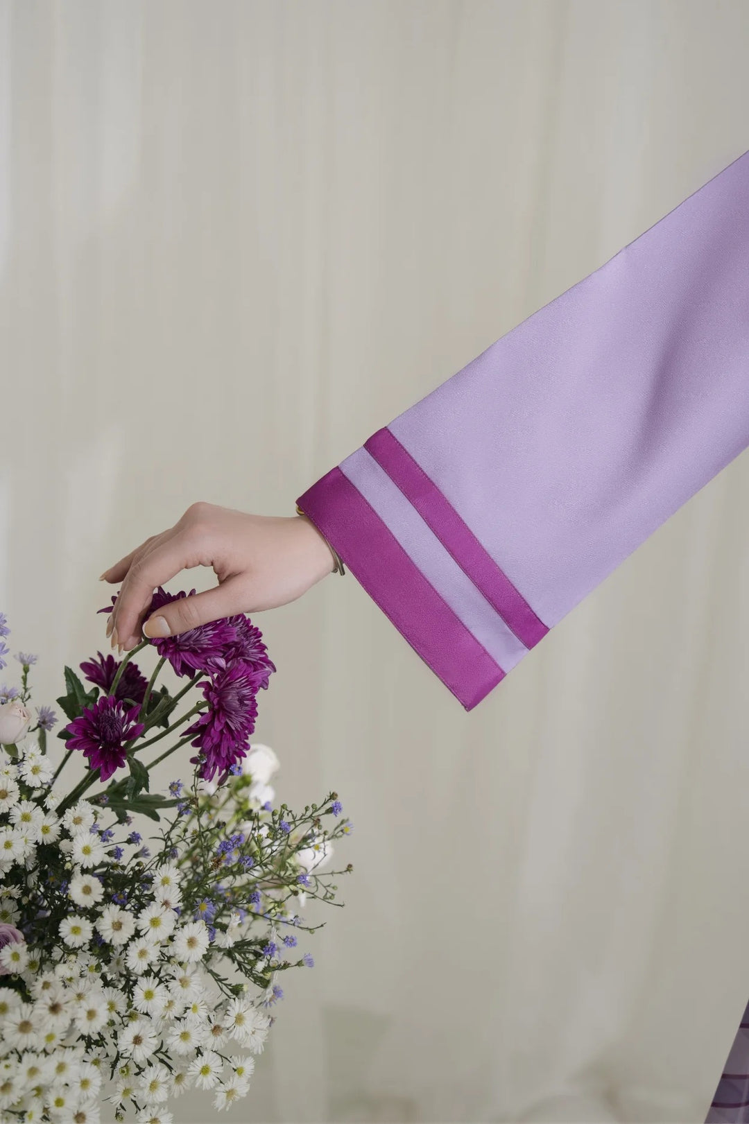 Women's Lavender Premium Soft Crepe Kurta Set
