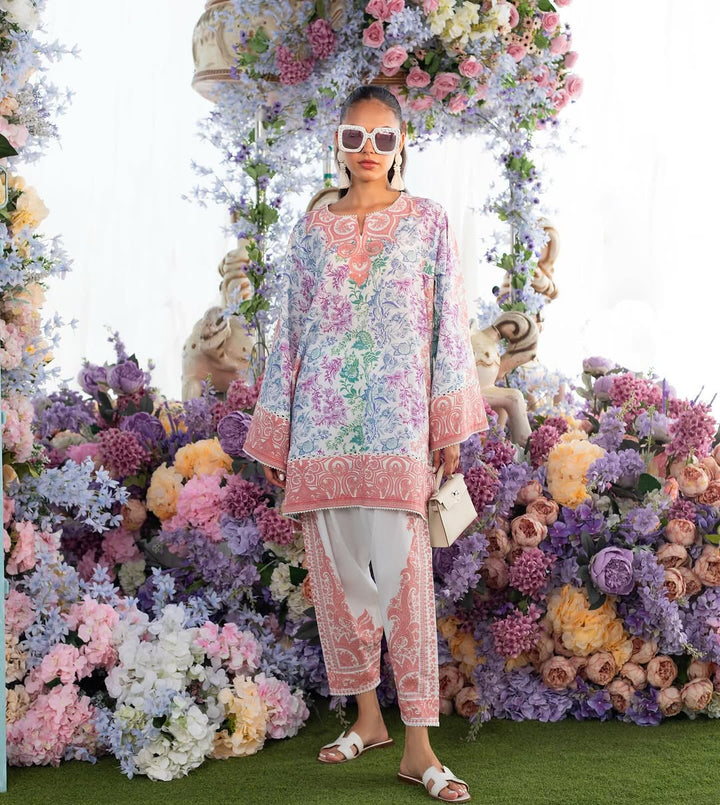 Women's Multi Color Soft Bsy Crepe Printed Co-Ord Sets