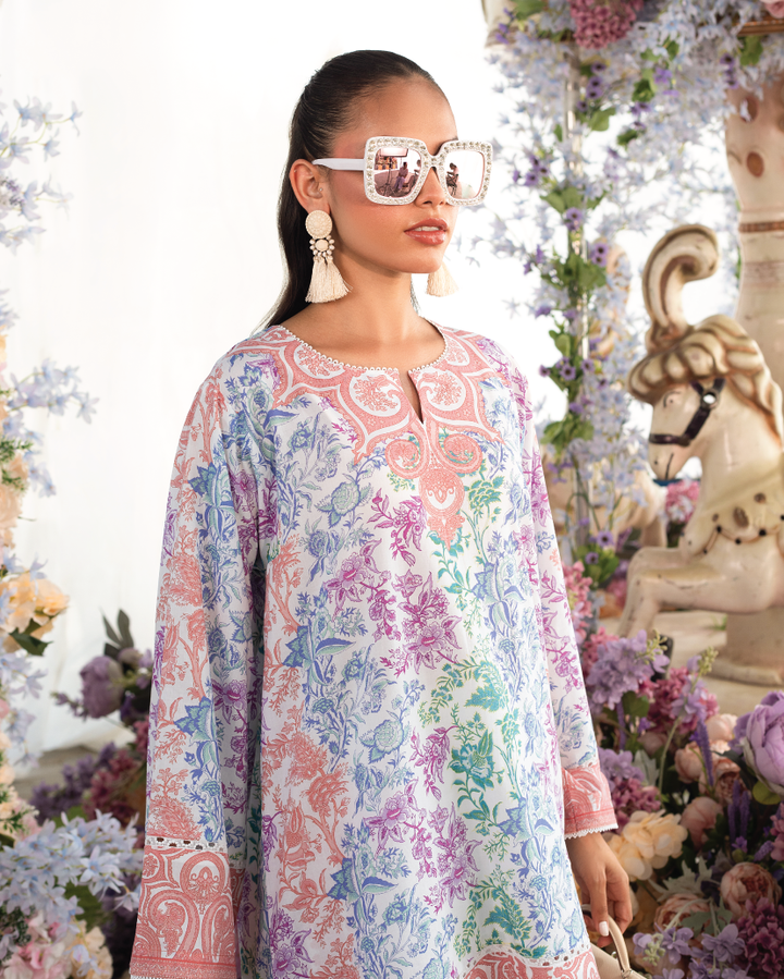 Women's Multi Color Soft Bsy Crepe Printed Co-Ord Sets