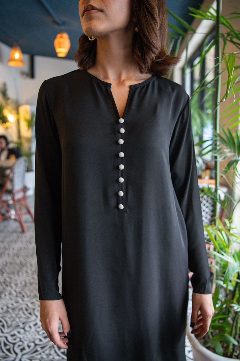 Women's Grey Signature Crepe Plain Co-Ord Sets