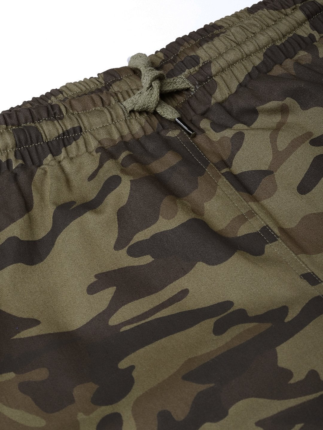 Women's Green Camouflage Jogger Pant - SASSAFRAS