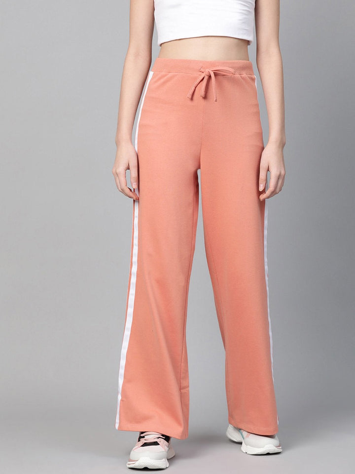 Women's Peach Terry Side Tape Drawstring Pants - SASSAFRAS