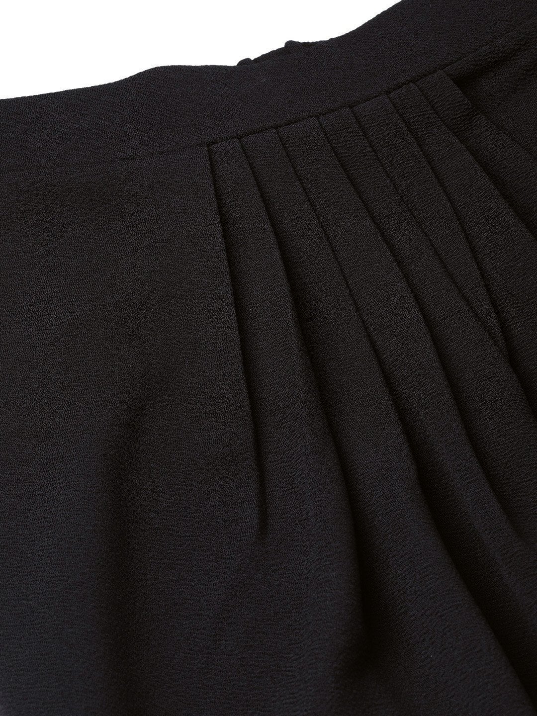 Women's Black Tulip Skirt - SASSAFRAS